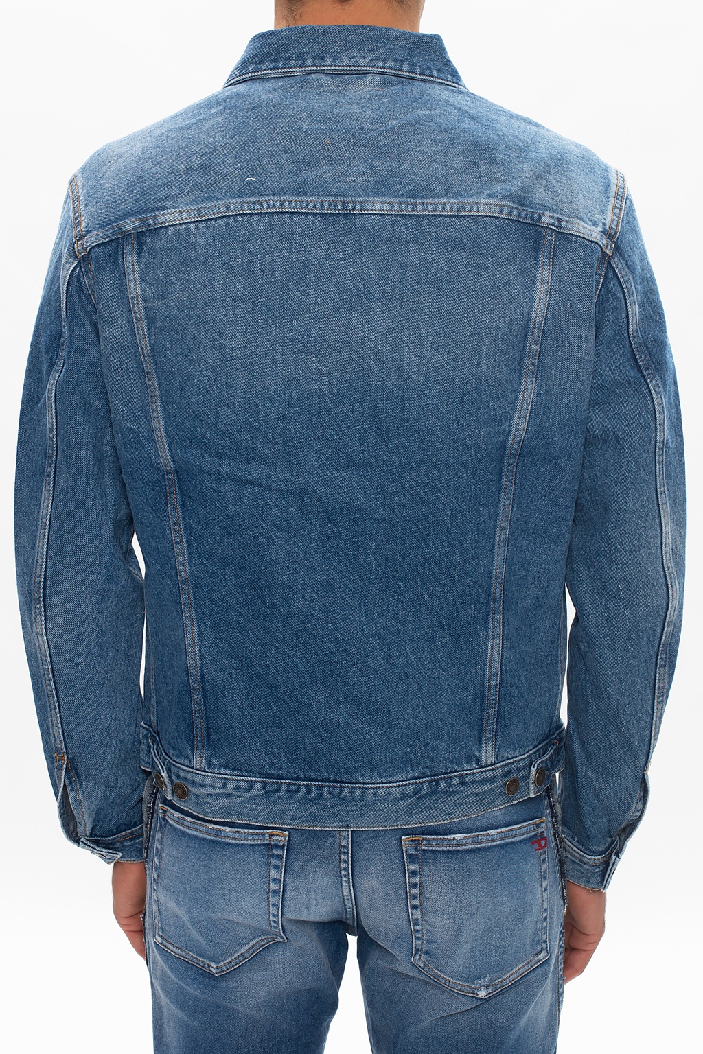 Diesel Denim jacket with logo | Men's Clothing | Vitkac